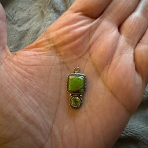 Green Stone Pendant